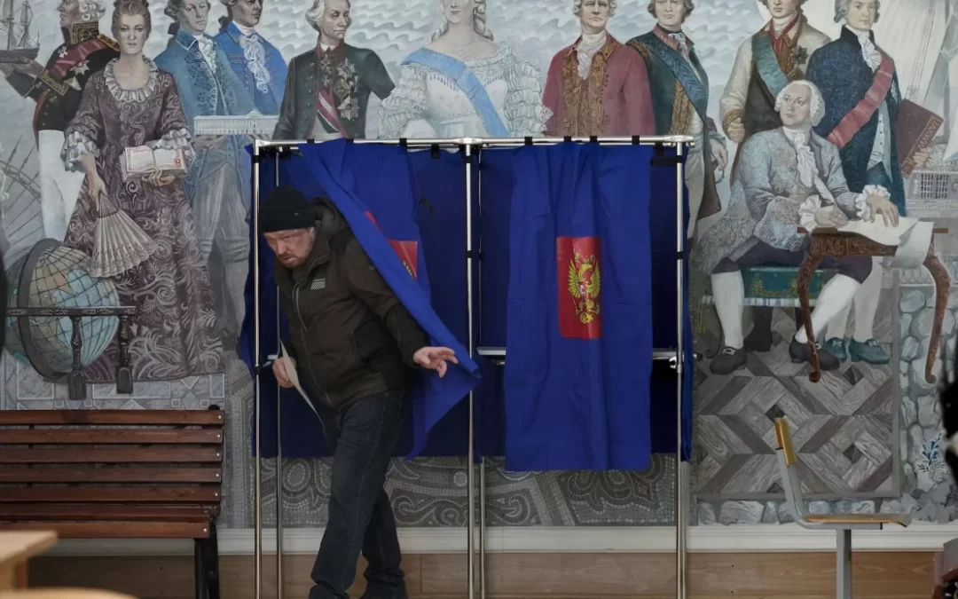 Vlagyimir Putyin nyert az oroszországi elnökválasztáson, különösebb versengés nélkül
