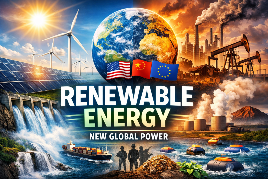 A megújulók geopolitikai korszaka - Energiaátmenet a 21. században